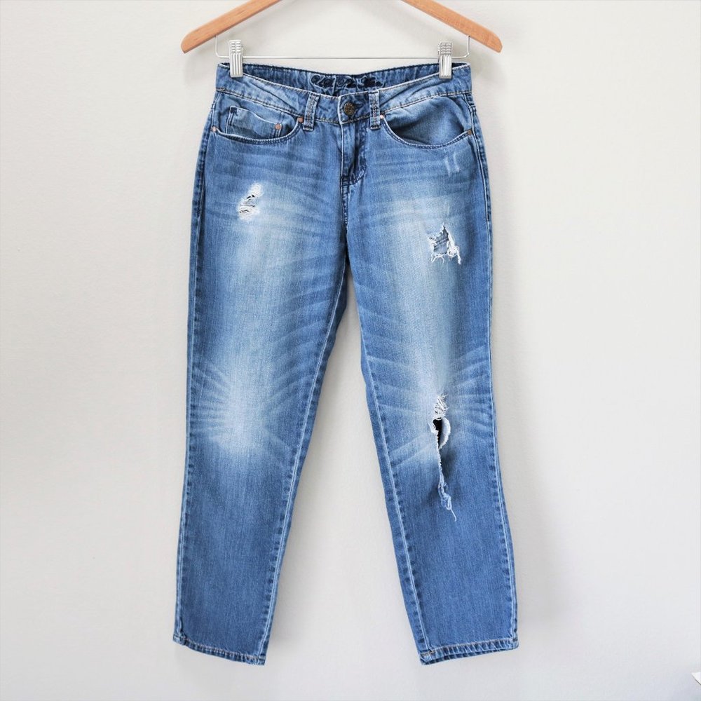U.S. Polo Assn. Medium Wash Relaxed Fit Boyfriend Jeans Women’s Size 2 Regular